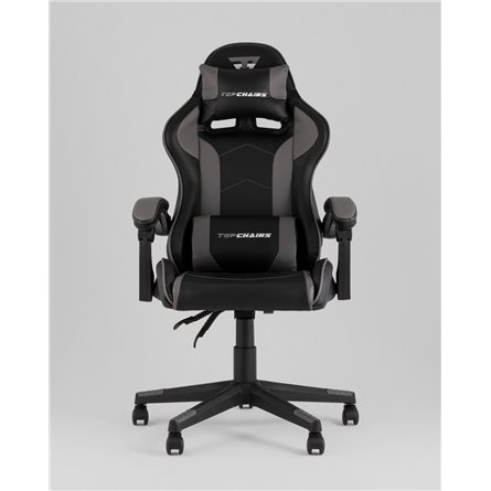 Компьютерное кресло|TopChairs|TopChairs Shadow черно-серый