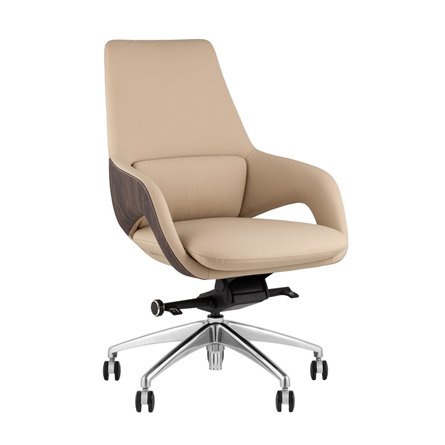 Кресло офисное TopChairs Reign бежевый