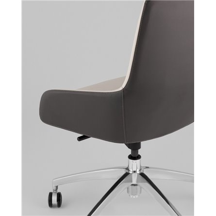 Компьютерное кресло|TopChairs|TopChairs Soulo светло-серый, серый