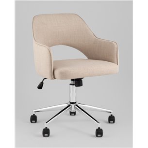 Компьютерное кресло|Stool Group|Кларк рогожка бежевый