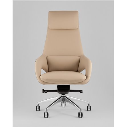 Кресло руководителя TopChairs Reign бежевый