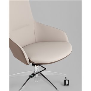 Компьютерное кресло|TopChairs|TopChairs Soulo бежевый, коричневый