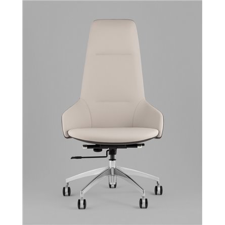 Кресло руководителя TopChairs Soulo светло-серый