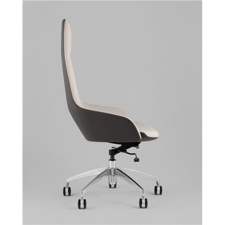 Кресло руководителя TopChairs Soulo светло-серый