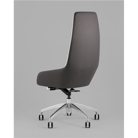 Кресло руководителя TopChairs Soulo светло-серый