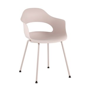 Стул Lady пластик нежно-розовый