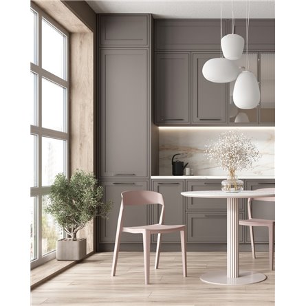 Стул|Stool Group|Moris пластик нежно-розовый