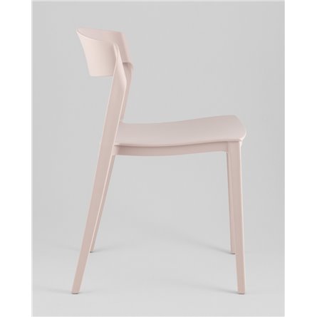 Стул|Stool Group|Moris пластик нежно-розовый