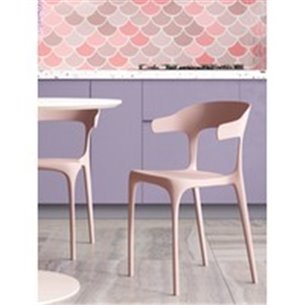 Стул|Stool Group|Neo пластик нежно-розовый