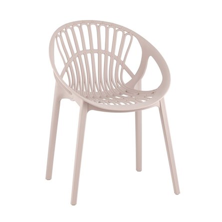 Стул Takeo пластик нежно-розовый