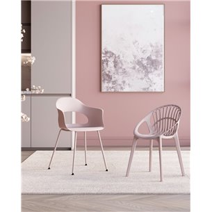 Стул|Stool Group|Takeo пластик нежно-розовый