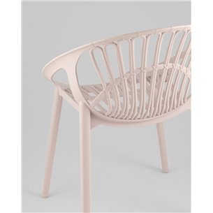 Стул|Stool Group|Takeo пластик нежно-розовый