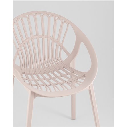 Стул|Stool Group|Takeo пластик нежно-розовый