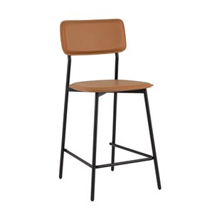 Стул полубарный Mikkie коричневый