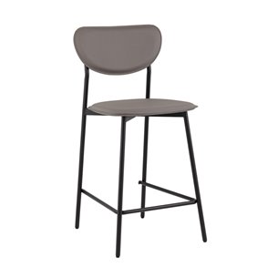 Стул полубарный Minnie серый