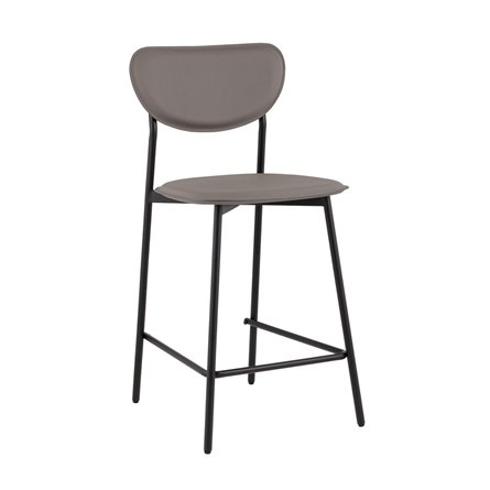 Стул полубарный Minnie серый