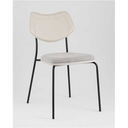 Стул|Stool Group|Casey серый с серой экокожей