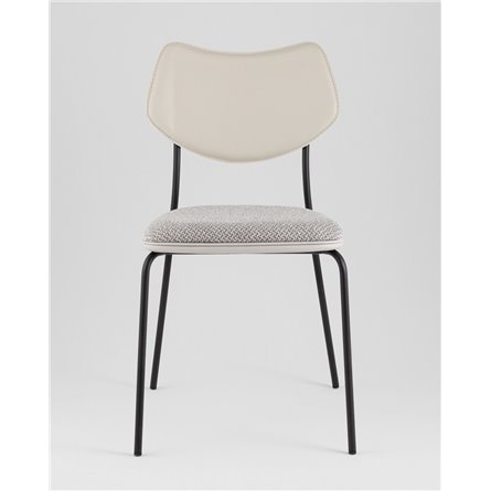 Стул|Stool Group|Casey серый с серой экокожей