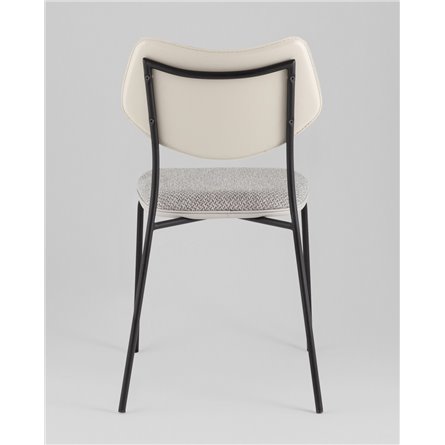 Стул|Stool Group|Casey серый с серой экокожей