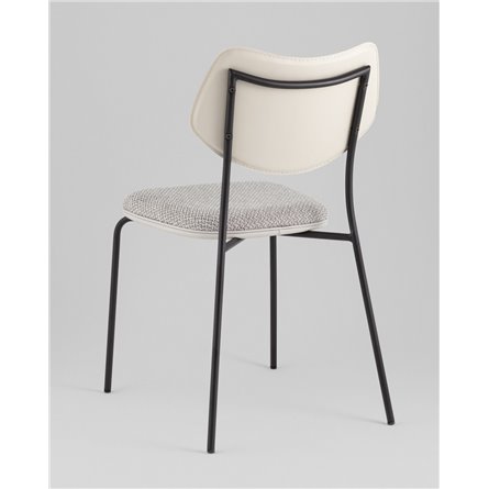 Стул|Stool Group|Casey серый с серой экокожей