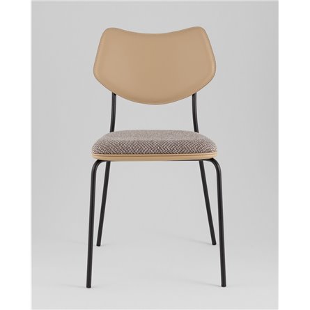 Стул|Stool Group|Casey темно-серый с бежевой экокожей