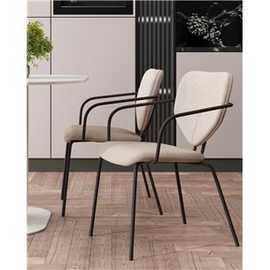 |Stool Group|Masey с подлокотниками бежевый