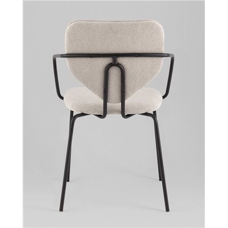 |Stool Group|Masey с подлокотниками бежевый