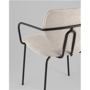 |Stool Group|Masey с подлокотниками бежевый