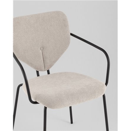 |Stool Group|Masey с подлокотниками бежевый