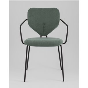 Стул|Stool Group|Masey с подлокотниками зеленый