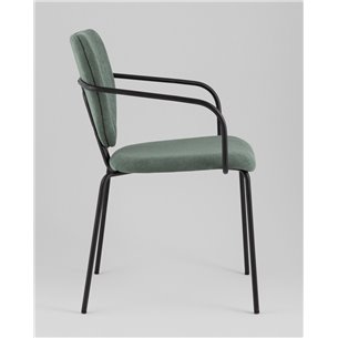 Стул|Stool Group|Masey с подлокотниками зеленый