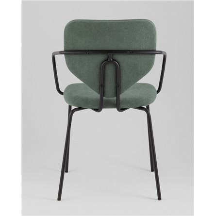 Стул|Stool Group|Masey с подлокотниками зеленый