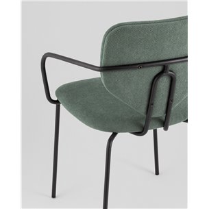 Стул|Stool Group|Masey с подлокотниками зеленый