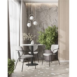 Стул|Stool Group|Masey с подлокотниками серый