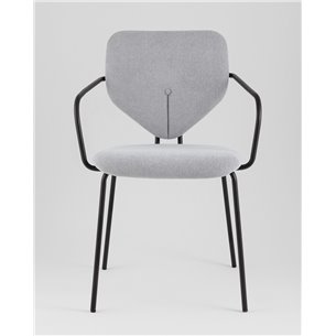 Стул|Stool Group|Masey с подлокотниками серый