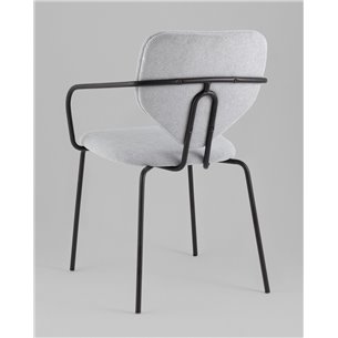 Стул|Stool Group|Masey с подлокотниками серый