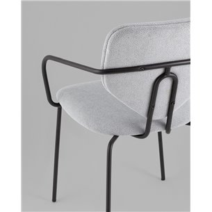 Стул|Stool Group|Masey с подлокотниками серый