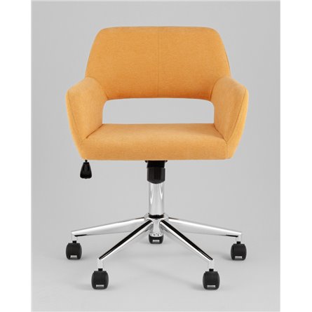 Кресло офисное|Stool Group|ROSS рогожка желтый