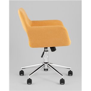 Кресло офисное|Stool Group|ROSS рогожка желтый