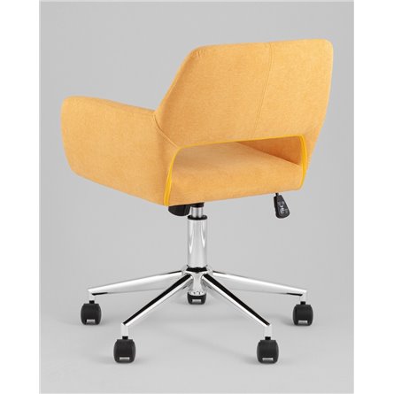 Кресло офисное|Stool Group|ROSS рогожка желтый