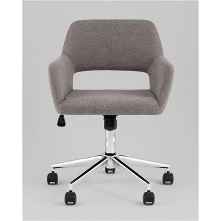 Кресло офисное|Stool Group|ROSS рогожка темно-серый