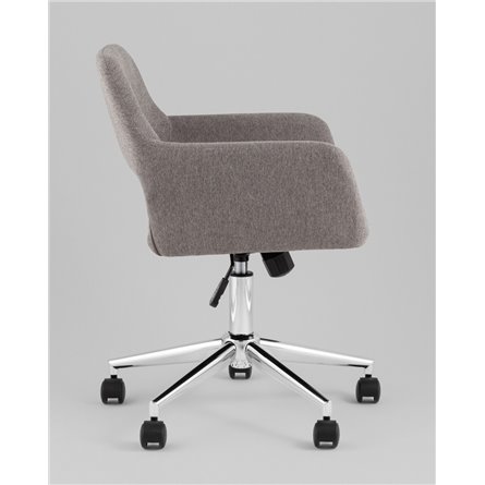 Кресло офисное|Stool Group|ROSS рогожка темно-серый