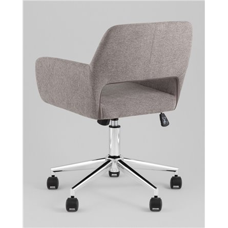 Кресло офисное|Stool Group|ROSS рогожка темно-серый