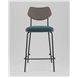 Стул полубарный|Stool Group|Casey темно-бирюзовый с серой экокожей Стул полубарный|Stool Group|Casey темно-бирюзовый с серой экокожей
