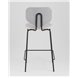 Стул полубарный|Stool Group|Masey серый с серой экокожей Стул полубарный|Stool Group|Masey серый с серой экокожей