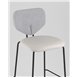 Стул полубарный|Stool Group|Masey серый с серой экокожей Стул полубарный|Stool Group|Masey серый с серой экокожей