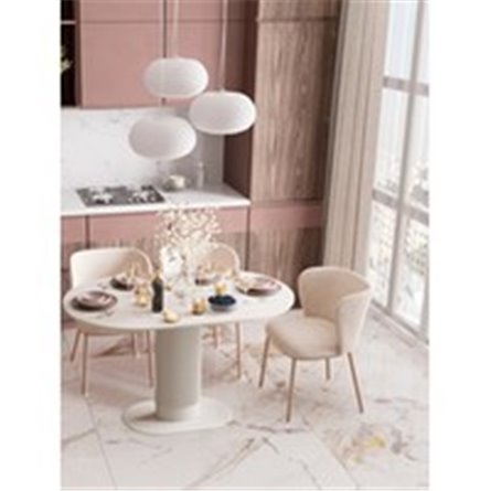 Стол|Stool Group|Mystery 130х80 см белый керамика