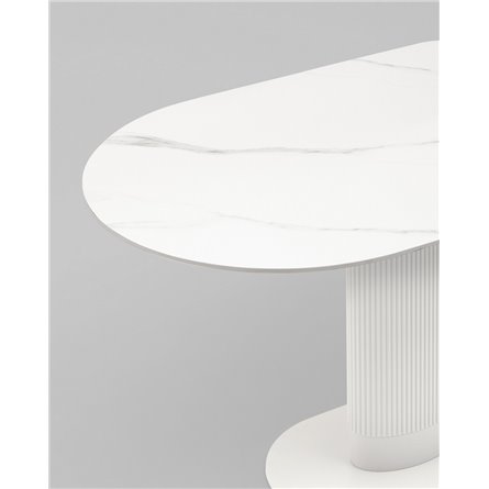 Стол|Stool Group|Mystery 130х80 см белый керамика