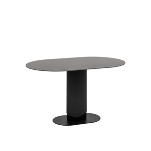 Стол обеденный Mystery 130х80 см чёрный керамика