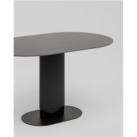 Стол|Stool Group|Mystery 130х80 см чёрный керамика